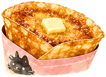パターシュガー風クレープ